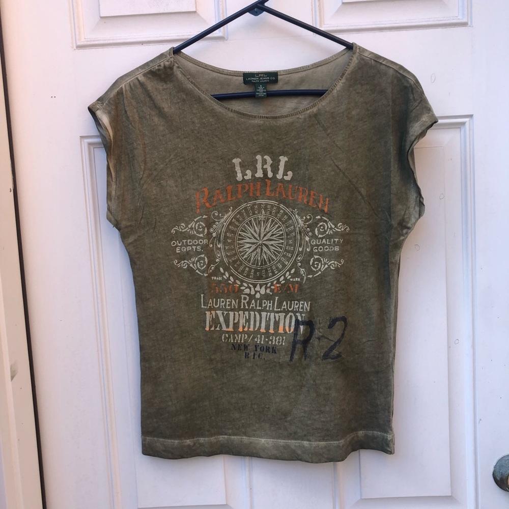 LRL Green Tee